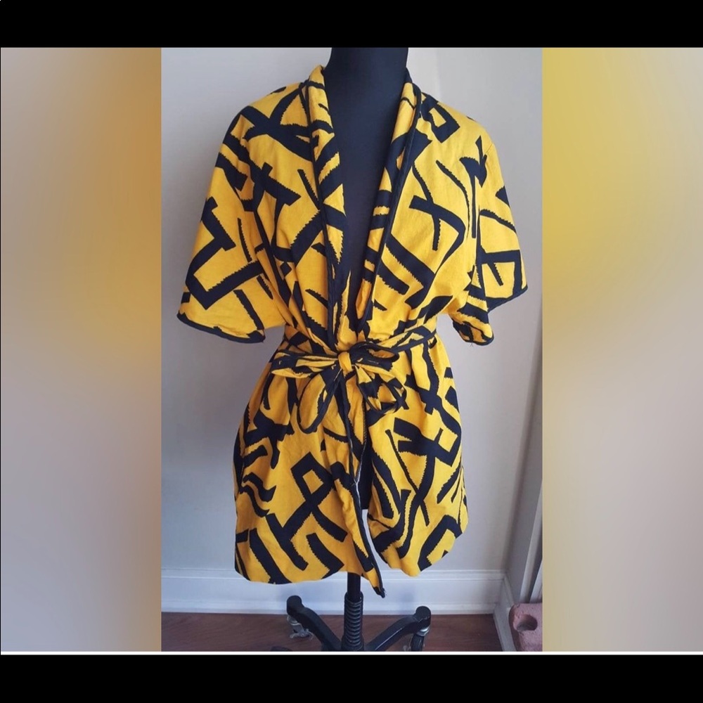 Vintage shirt with waist tie